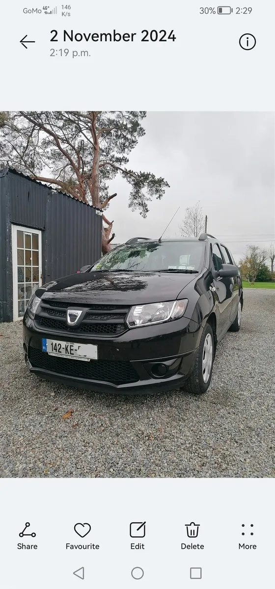 2014 dacia logan mcv 1.5 dci, taxed and nct - Image 4