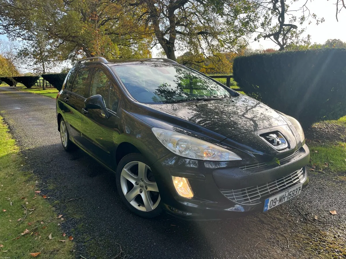 2009 PEUGEOT 308SW NEW NCT 03/27 - Image 1