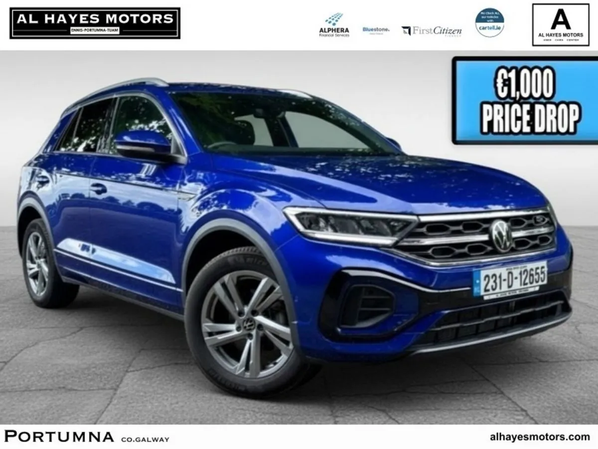 Volkswagen T-Roc R-LINE Plus  1.0 TSI 110HP *SUNRO - Image 1