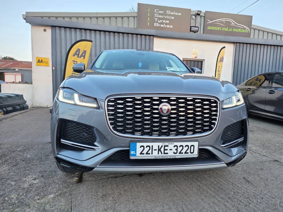 2022 JAGUAR F-PACE * 2.0 PHEV AWD * ONLY 23K MILES - Image 2