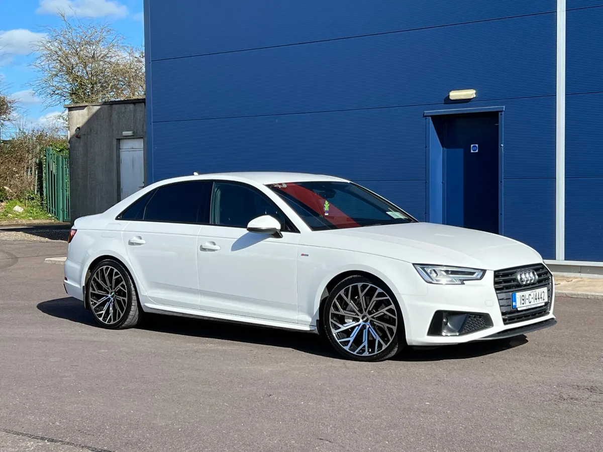 Audi A4 2019 S Line Automatic white 190 bhp - Image 4