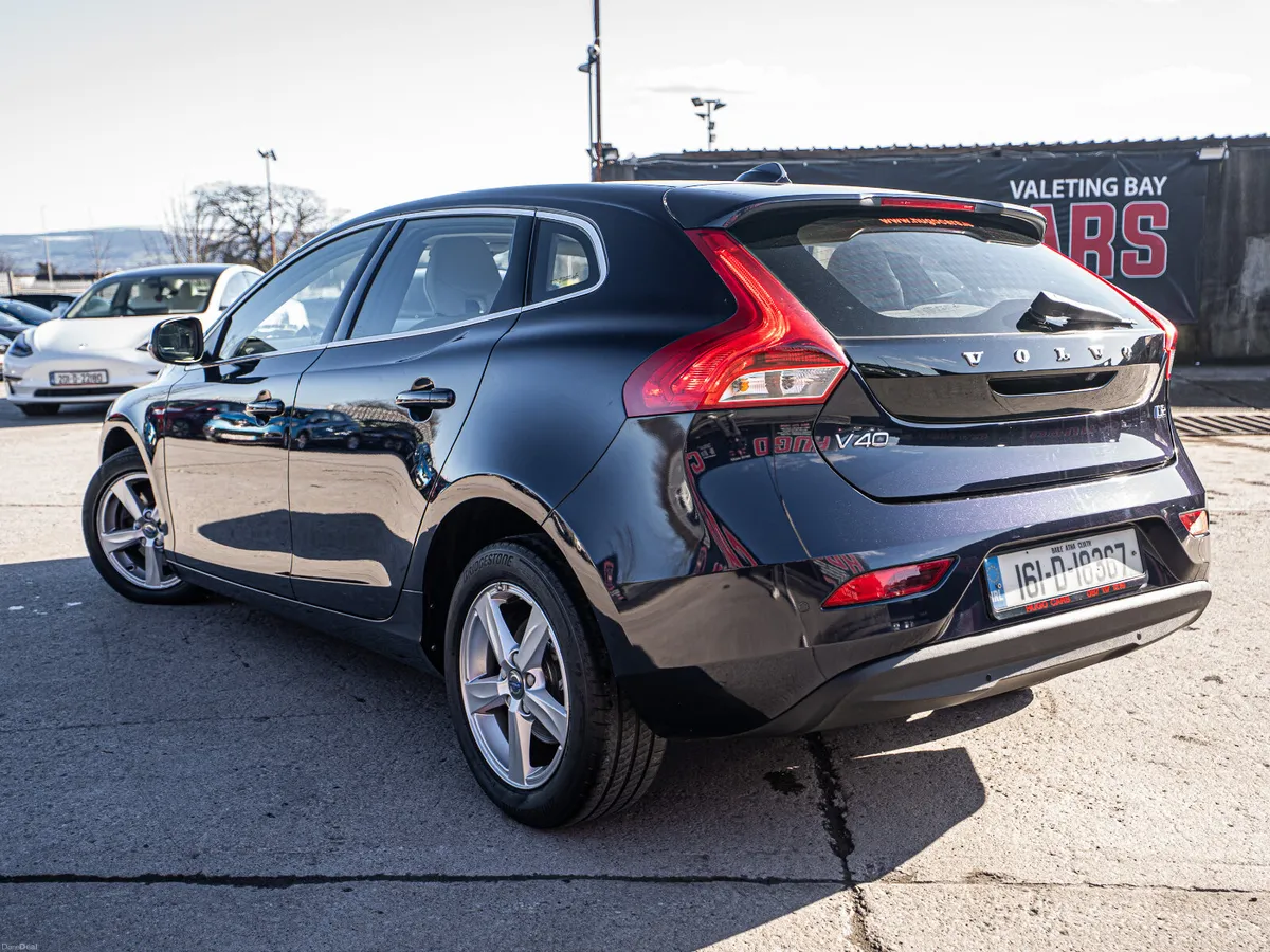 2016 Volvo V40 2.0d/1 Owner/New NCT/1yr warranty - Image 3
