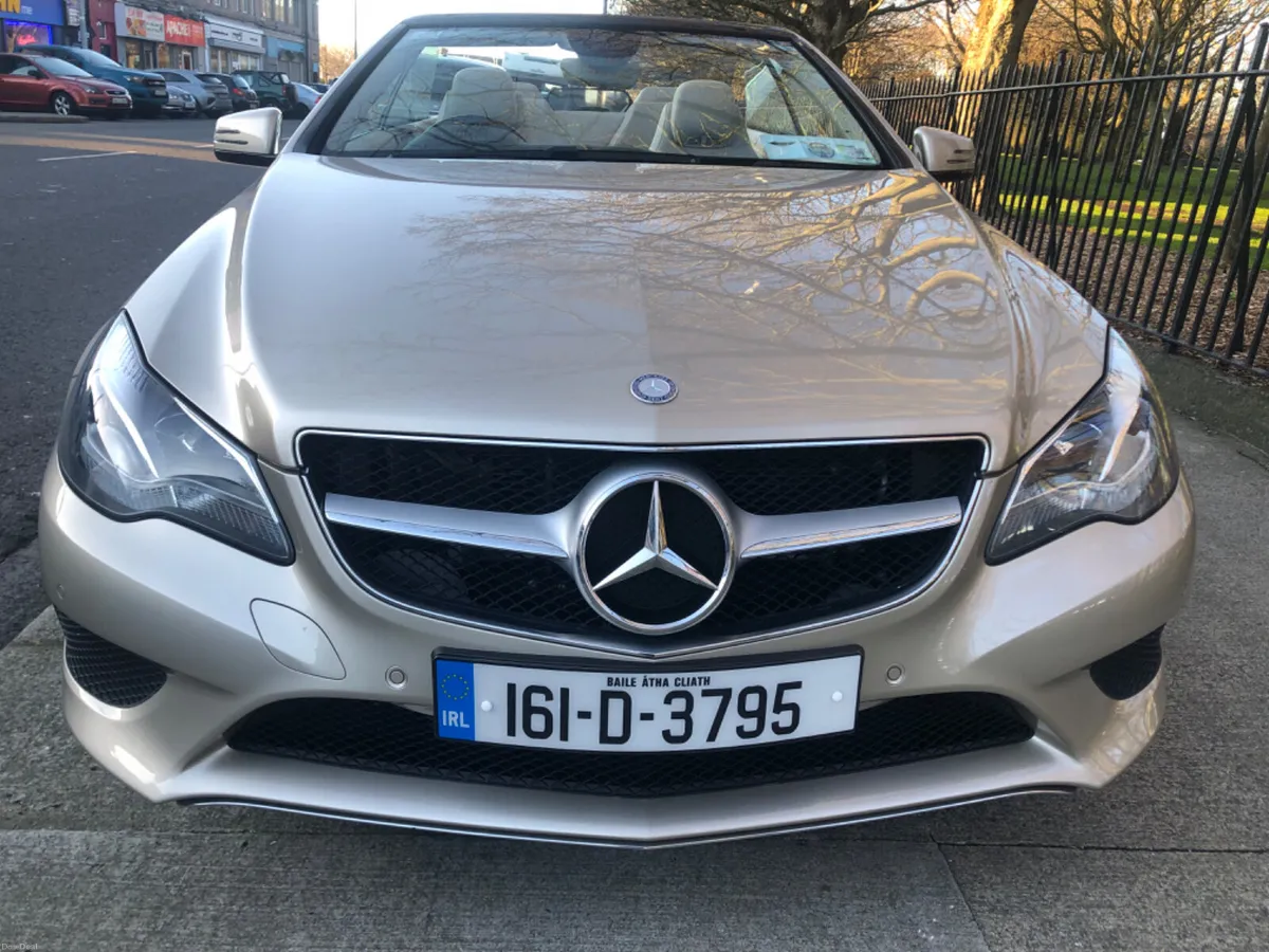 2016 MERCEDES E220 CONVERTIBLE only 75000kms - Image 4