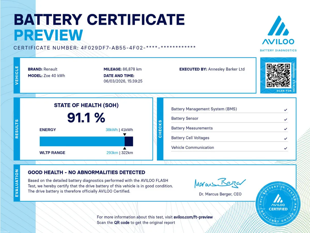 SOH 92%  40KW - BLUETOOTH STREAMING - 120TAX - NCT - Image 2