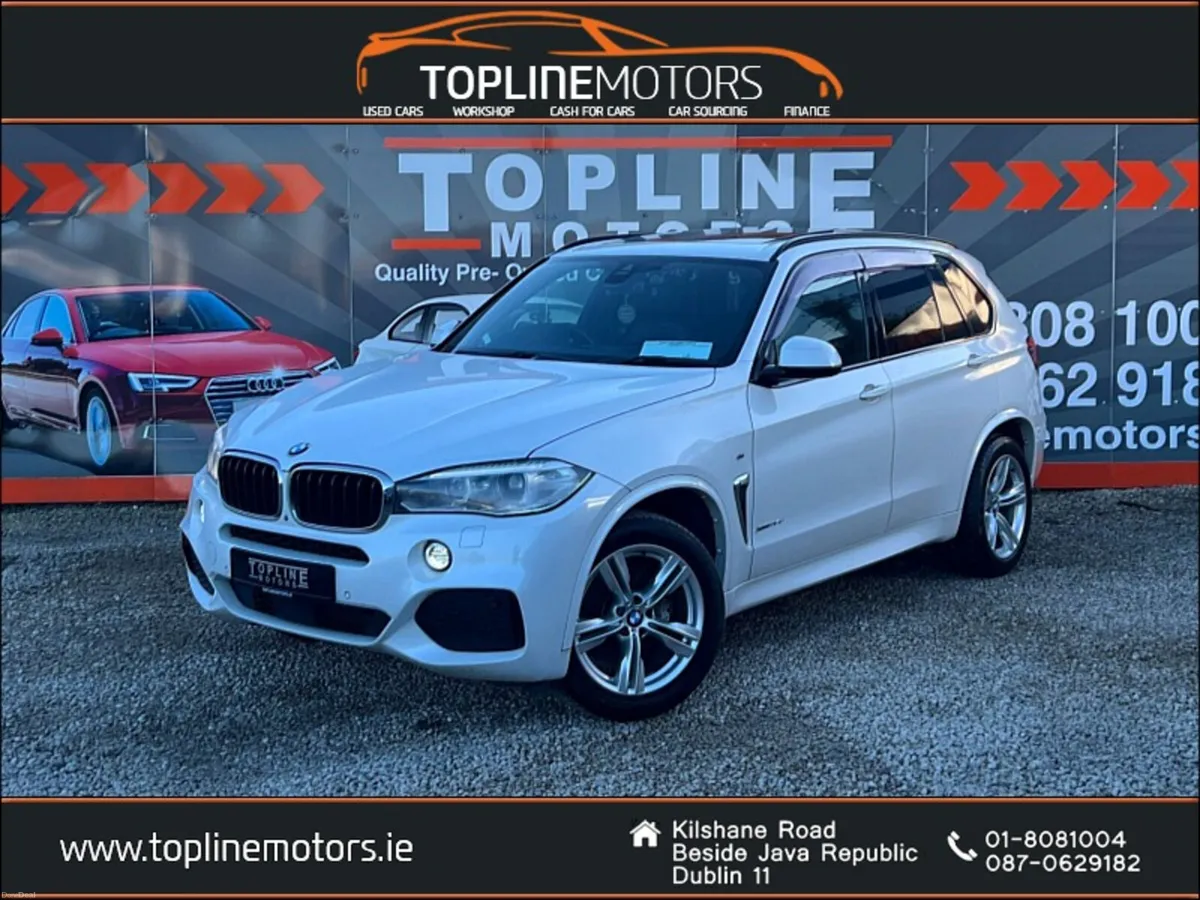 ==X5 35D//BLACK LEATHER//HARMAN KARDON//PANROOF== - Image 1