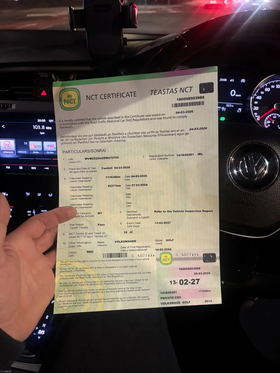 Volkswagen Golf 2014 - Image 3