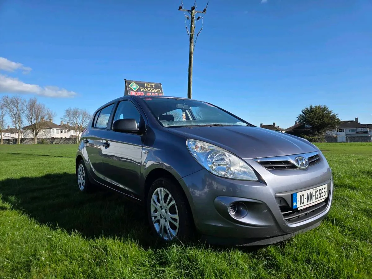 2010 HYUNDAI I20 NEW NCT LOW MILEAGE 1.1 PETROL - Image 1