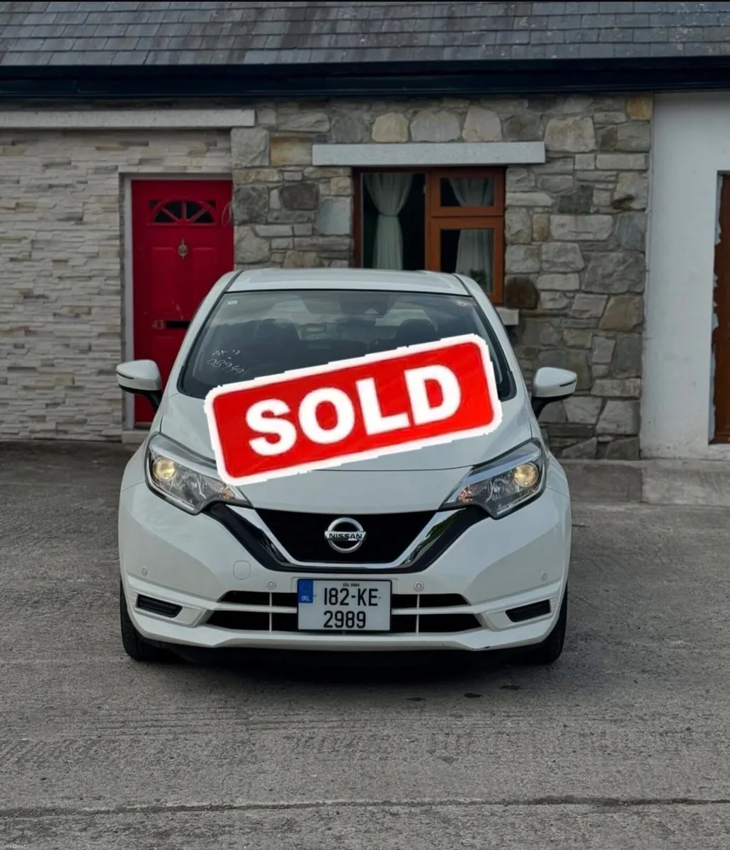 NISSAN NOTE 1.2 Auto 88000 KM 2018 - Image 1