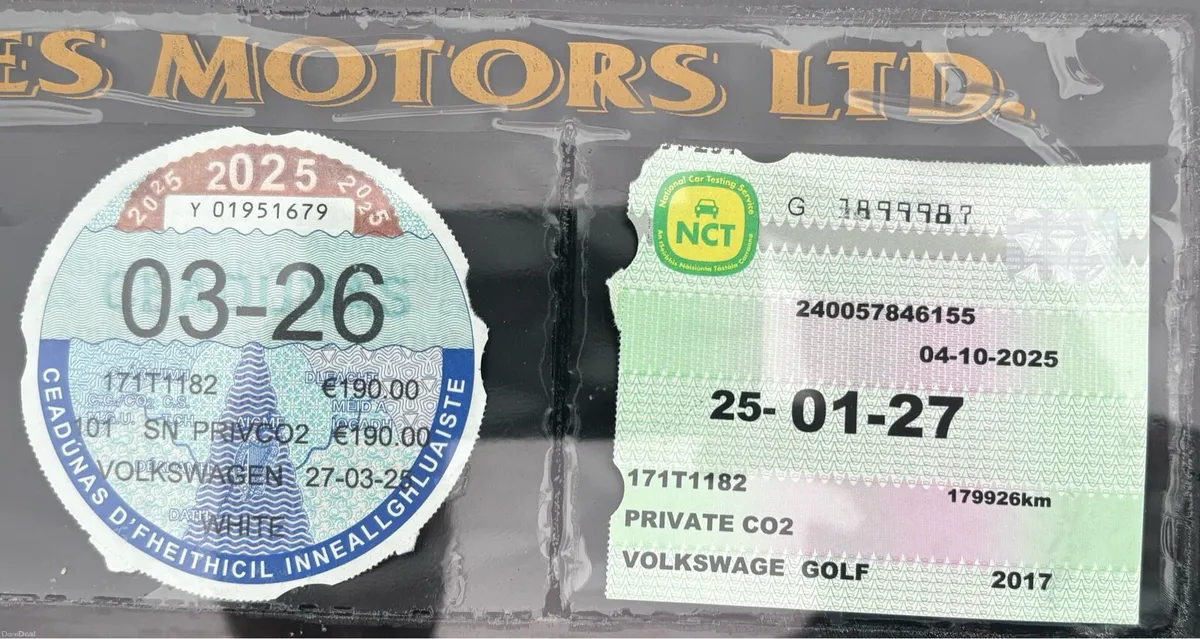 2017 VOLKSWAGEN GOLF 1.6 TDI - Image 5