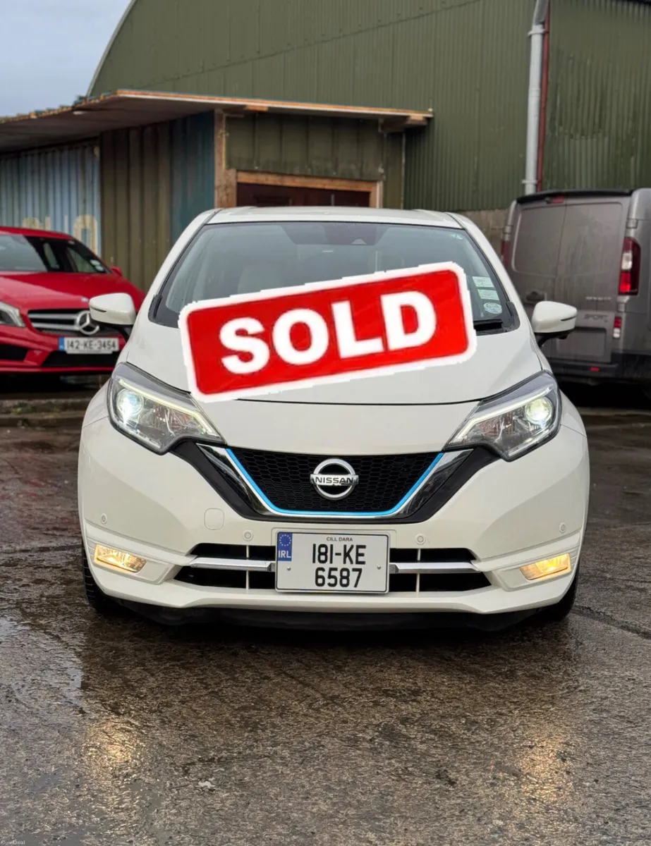 2018 NISSAN NOTE E-Power Leather Seats 360 53000KM - Image 1