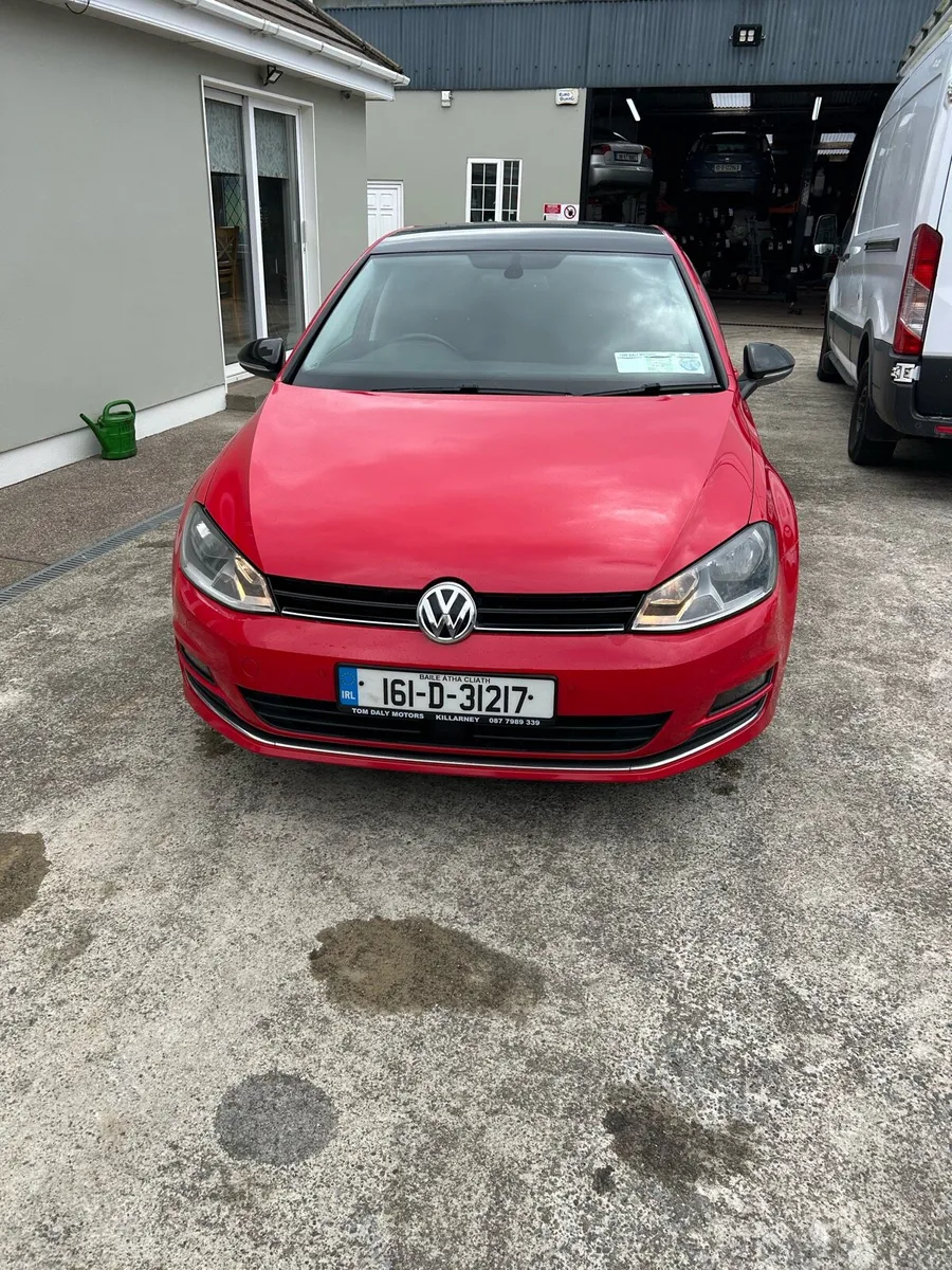 2016 vw golf 1.6 tdi high spec - Image 1
