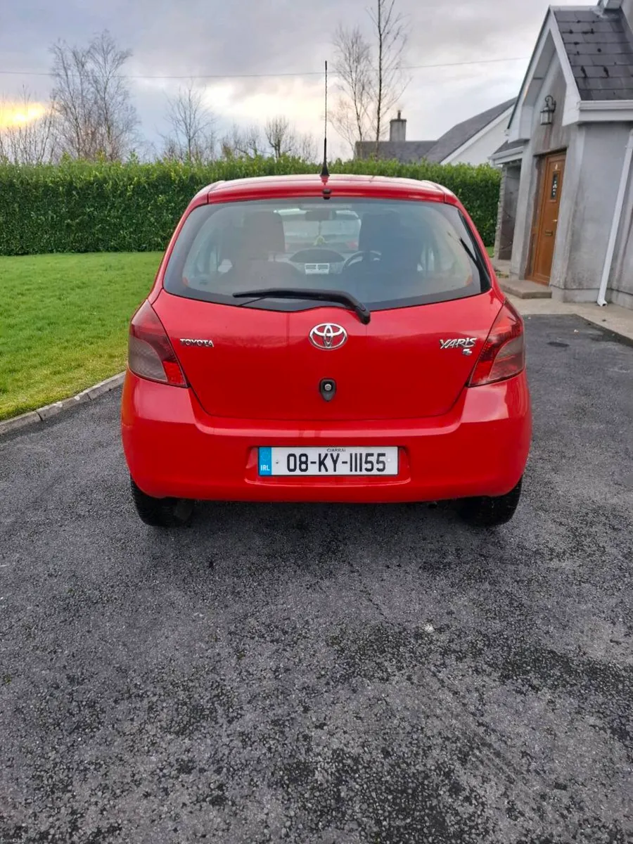 2008 Toyota Yaris 3 Door New NCT 3/27 €2750 - Image 3