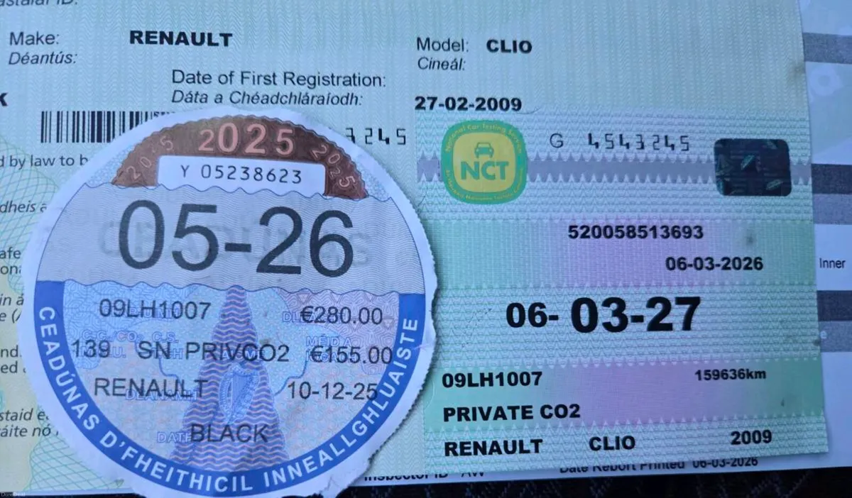 Clio 1 Yr NCT & Tax. Carplay / Android Auto - Image 1