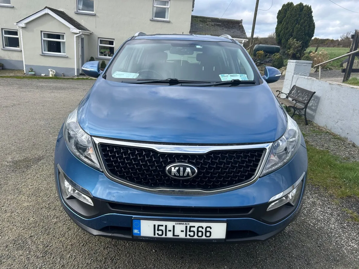 2015 Kia Sportage 1.7 diesel full black leather - Image 3