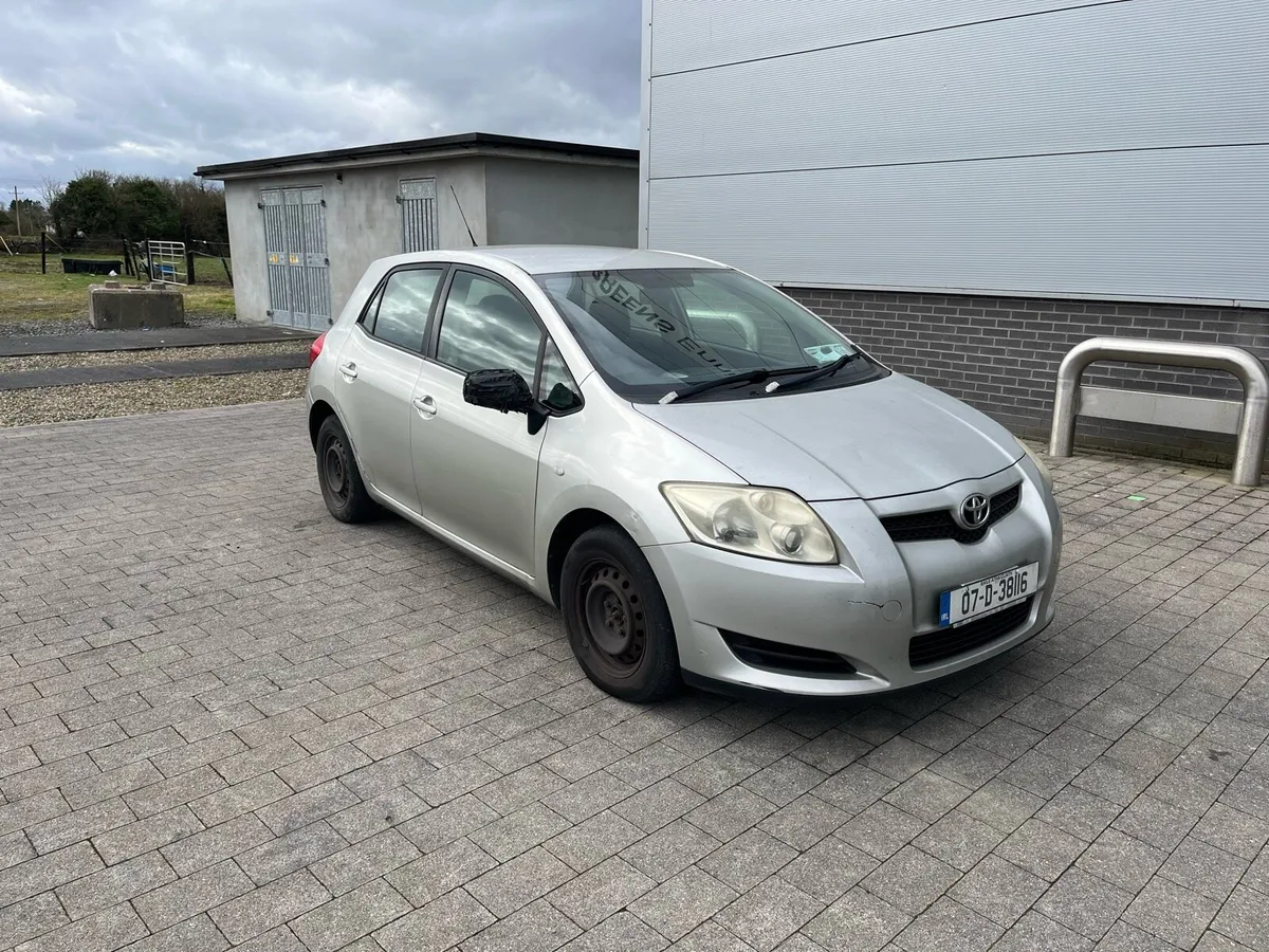 2007 Toyota auris NCT&TAX 1.4 petrol - Image 1