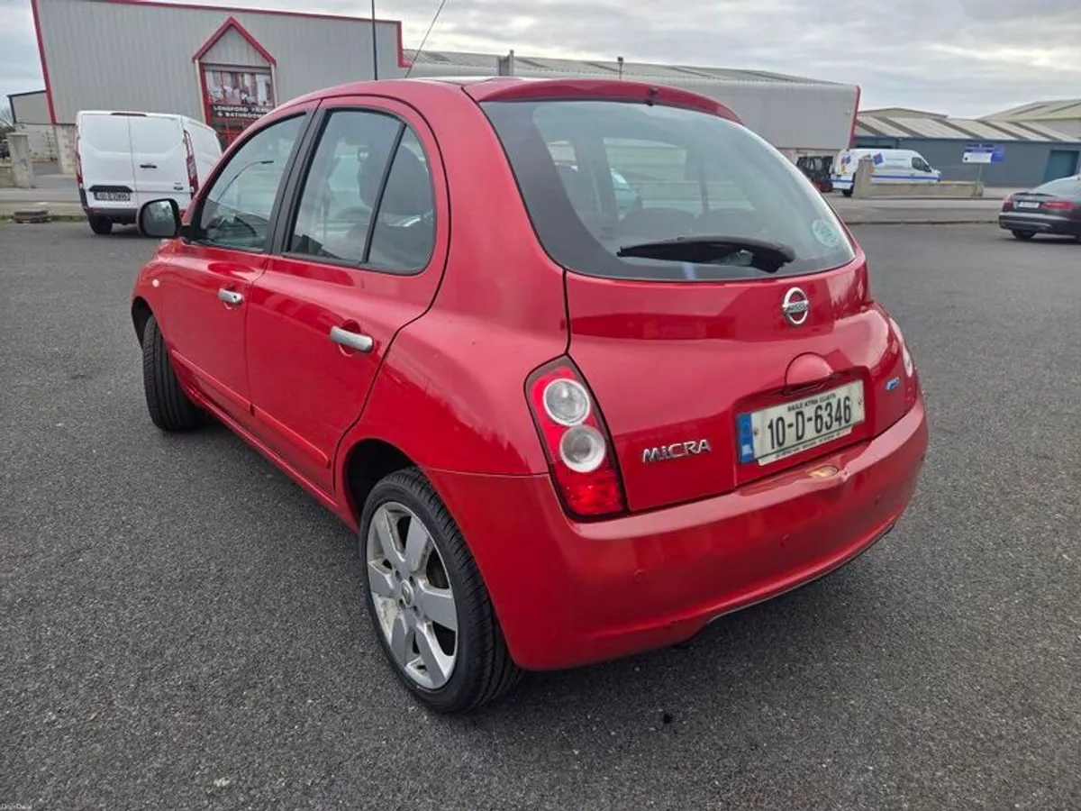 NISSAN Micra 2010 Red Automatic 1.2 Petrol - Image 3
