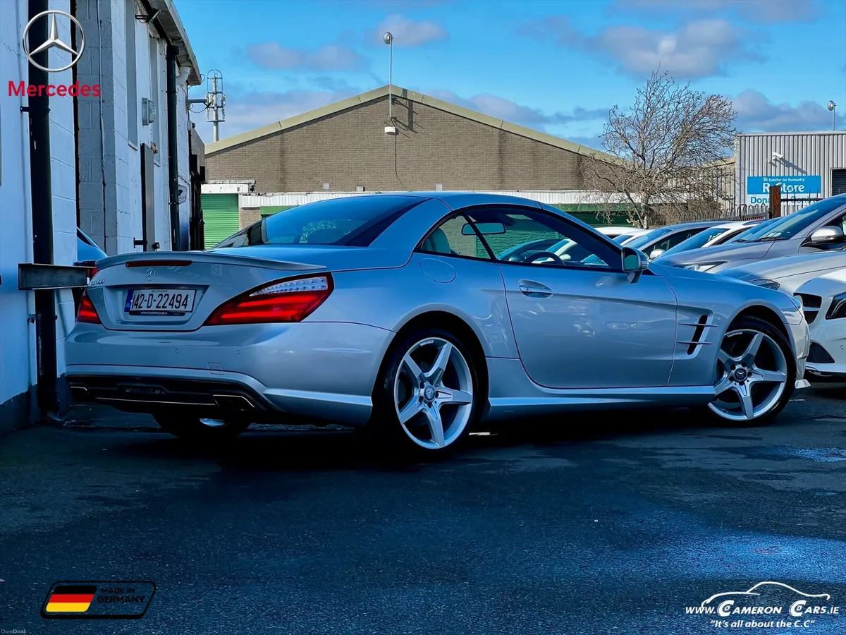 MERCEDES SL400 AMG LINE HARD TOP V6 SILVER - Image 4