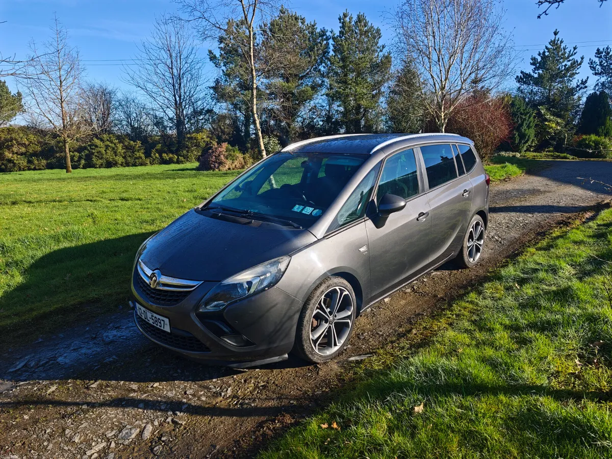 Vauxhall Zafira 2012 7seater - Image 1