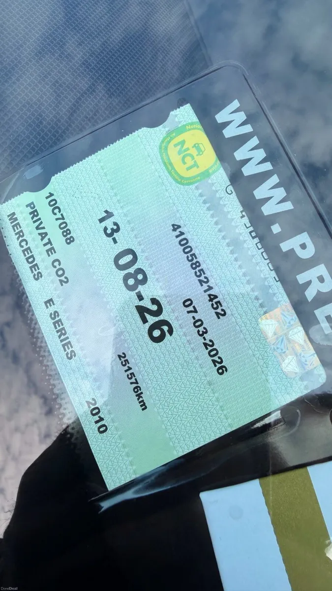 Mercedes-Benz E200 automatic transmission, new NCT - Image 4