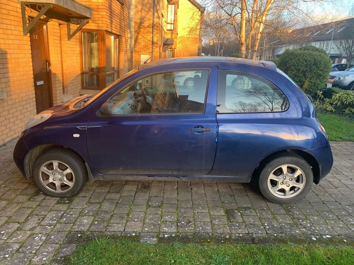03 Nissan Micra Reliable Taxed and NCT 27 - Image 3