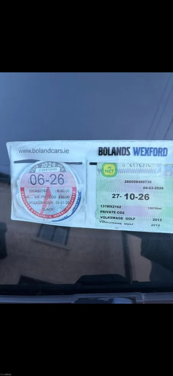 Volkswagen Golf 2013 - Image 1