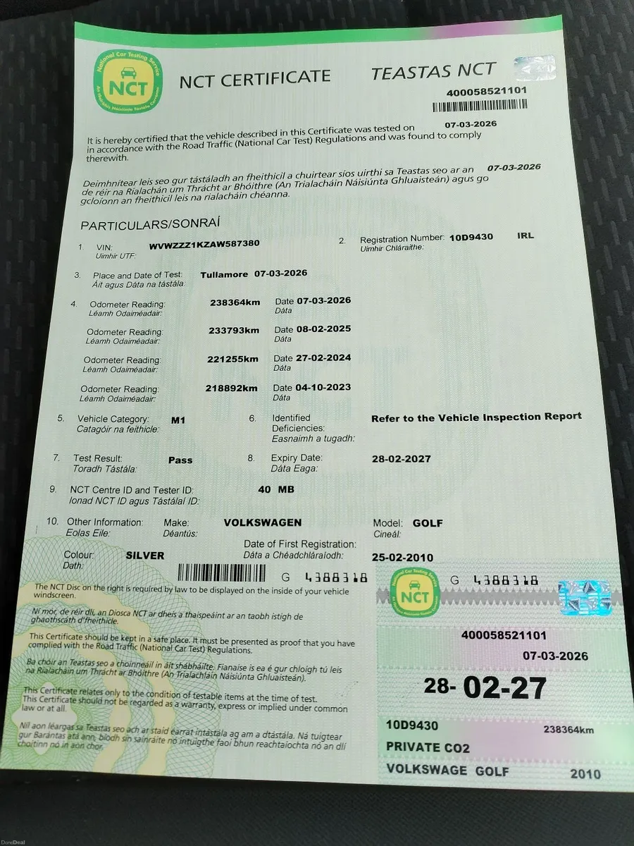 Volkswagen Golf 2010 - Image 1