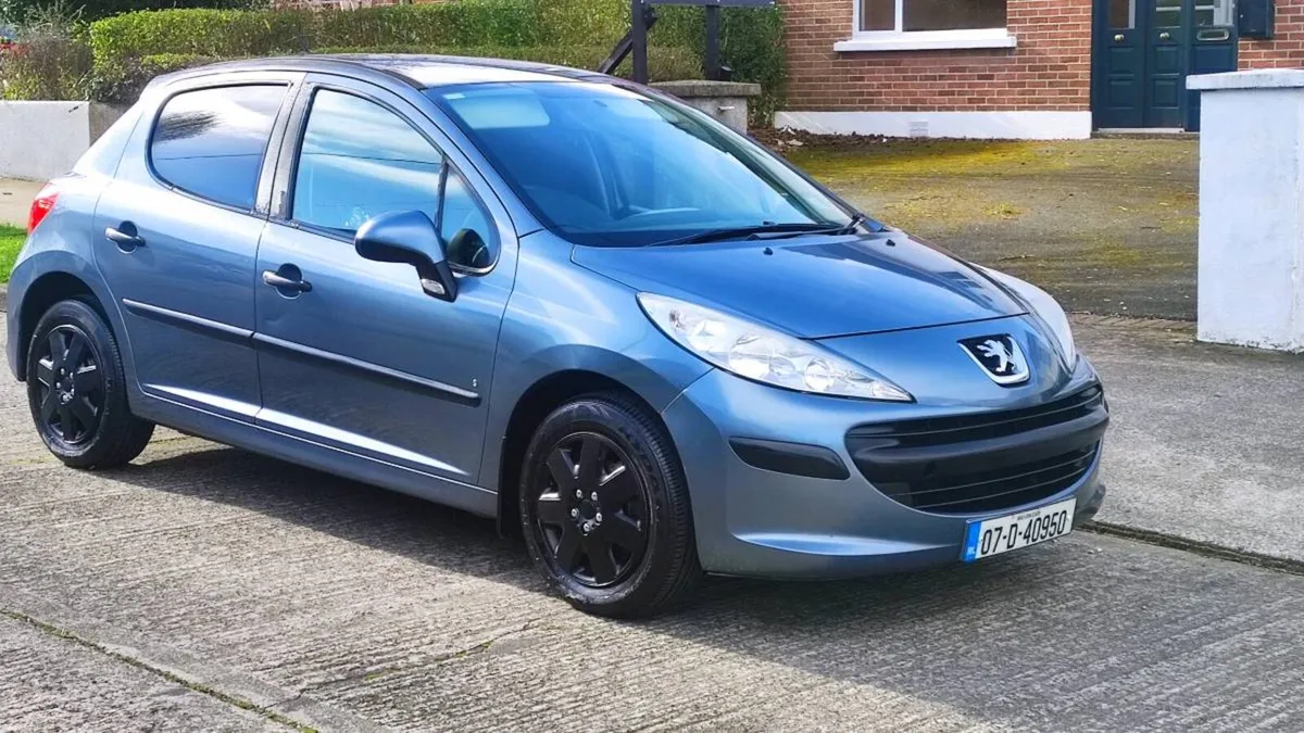 Peugeot 207 for sale taxed and NCTd - Image 1