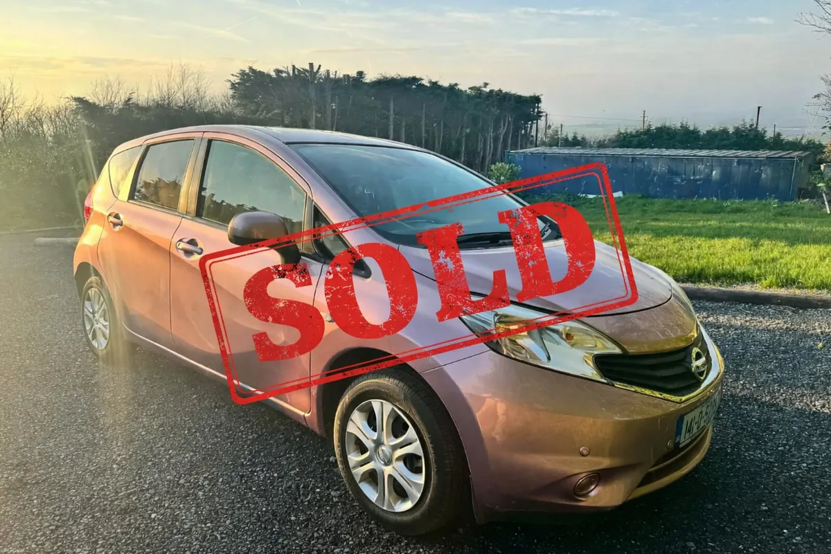 2014 Nissan Note Automatic perfect condition - Image 1