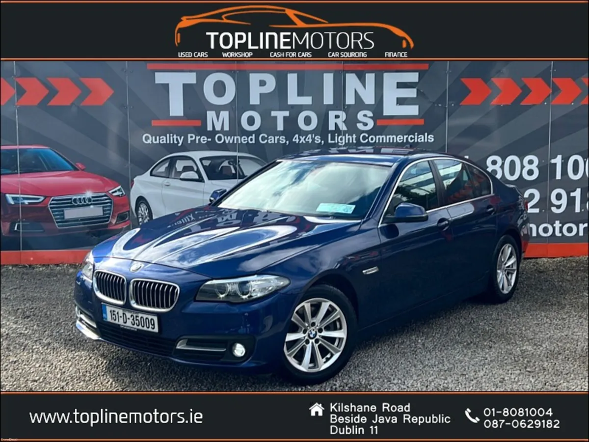 ==STUNNING BMW 520D //AUTO//FULL LEATHER//NCTED== - Image 1