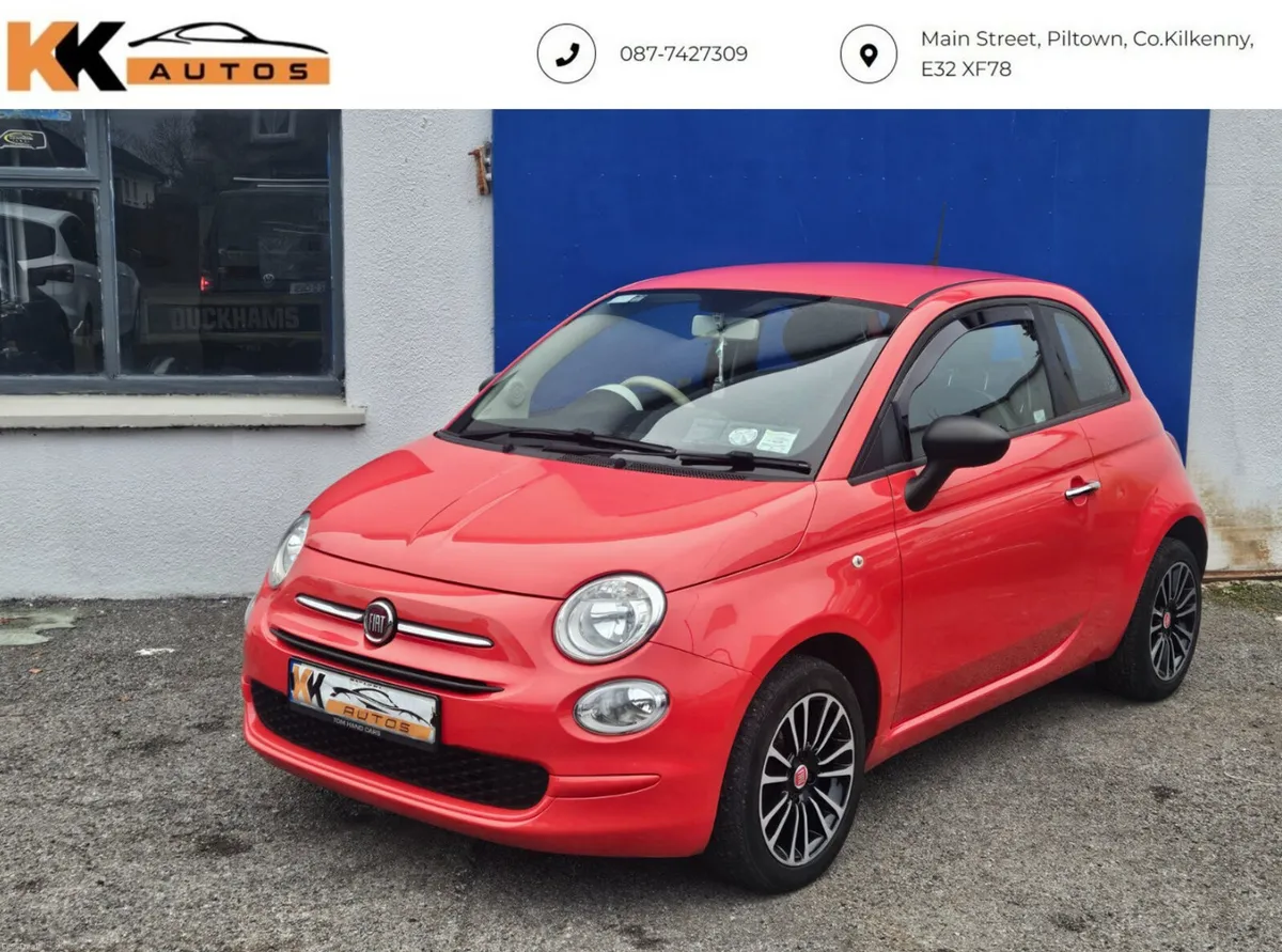 2018 Fiat 500 Pop | New Tyres, 1.2 Petrol - Image 1