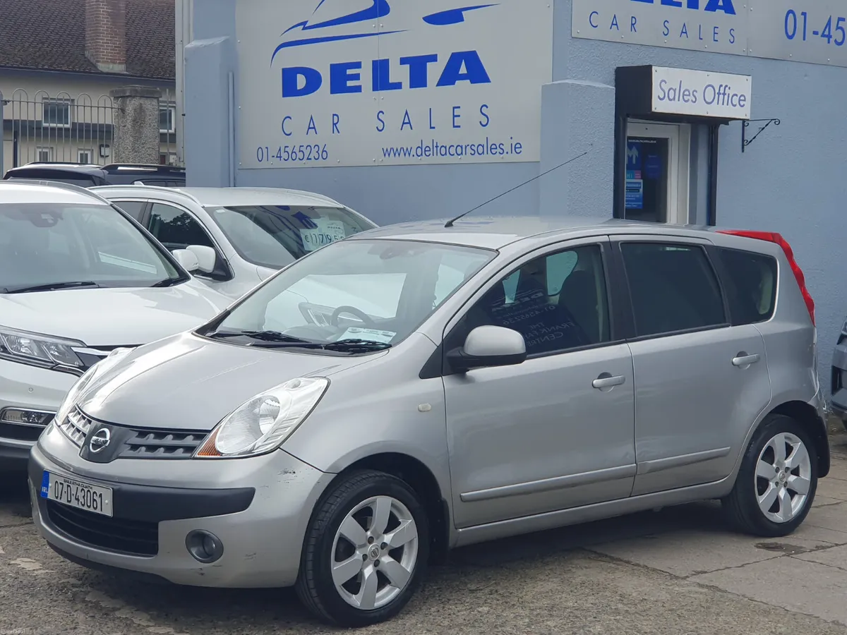 2007 NISSAN NOTE NCT 02/26 SOLD AS SEEN NO WARRANT - Image 1