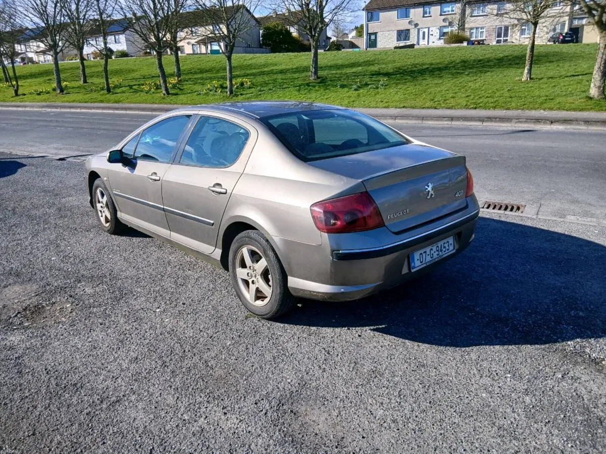 07 Peugeot 407 nct 11/26 taxed 4/26 - Image 3