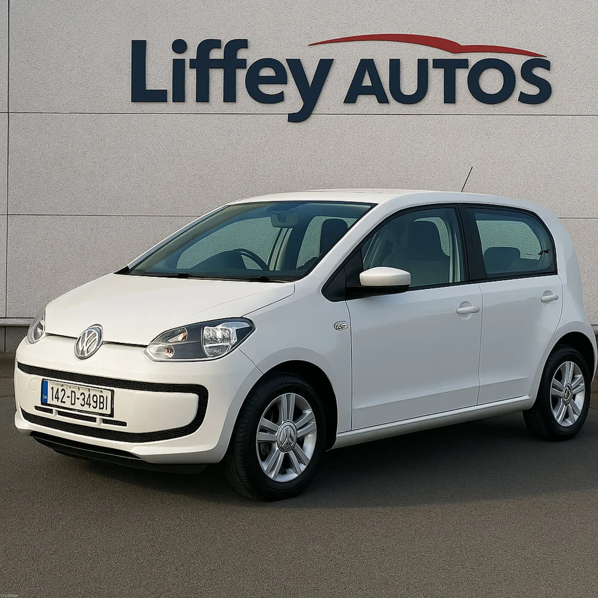 2014 Volkswagen Up | AUTOMATIC | White  Low Price - Image 3