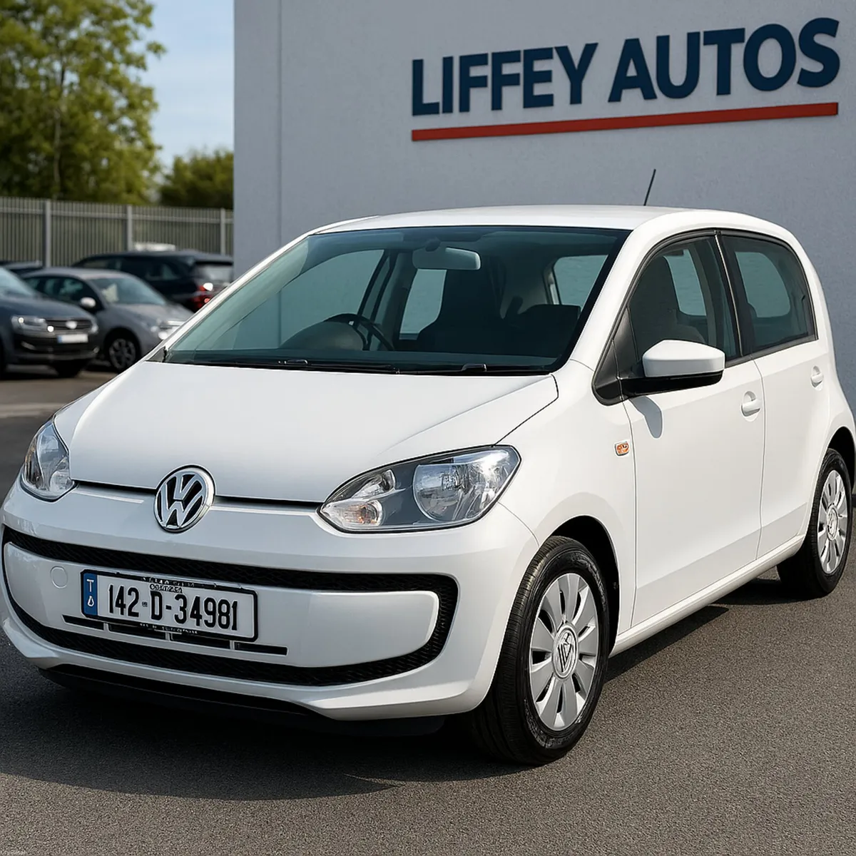 2014 Volkswagen Up | AUTOMATIC | White  Low Price - Image 1
