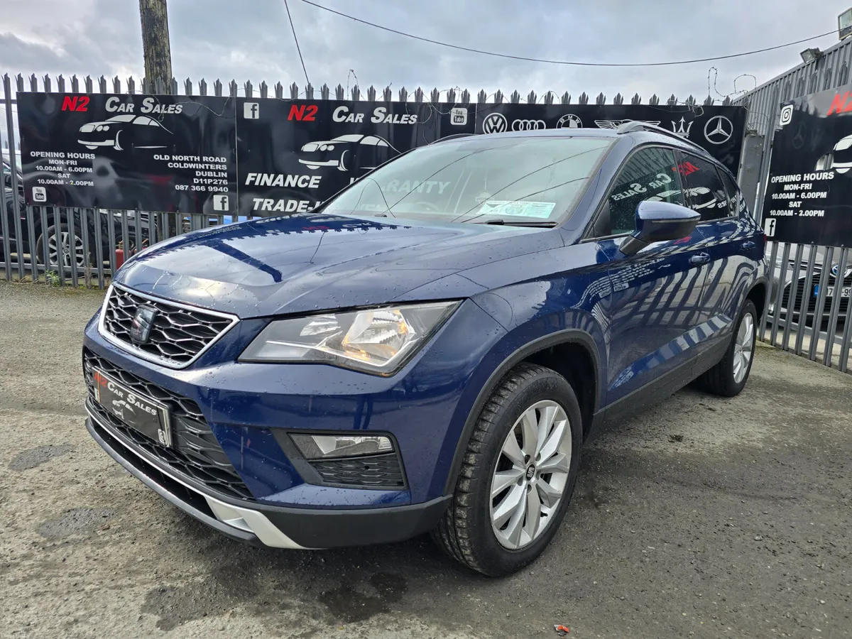 172 SEAT Ateca 1.6tdi, NEW NCT, WARRANTY - Image 3