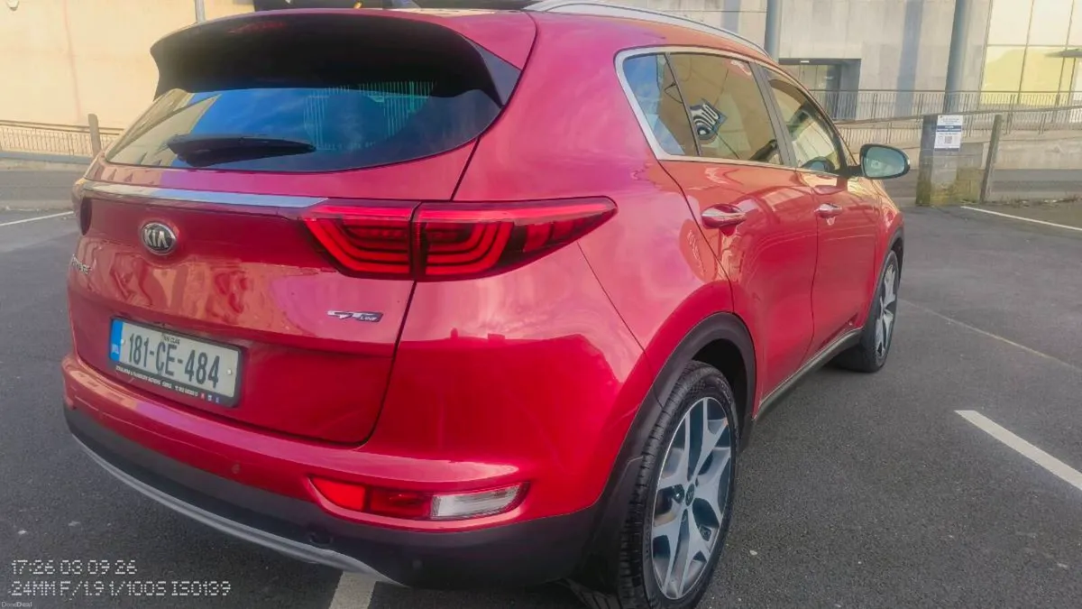 2018 Kia Sportage 1.7 GT Line NCT 01/28 - Image 2
