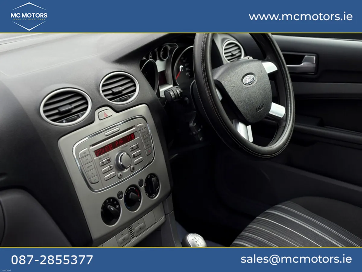 Ford Focus 3 MONTH WARRANTY + NCT 09/26 - Image 2