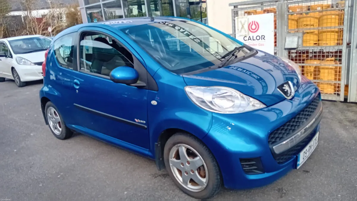 Peugeot 107 2009 NCT 11/26 Low Mileage - Image 1