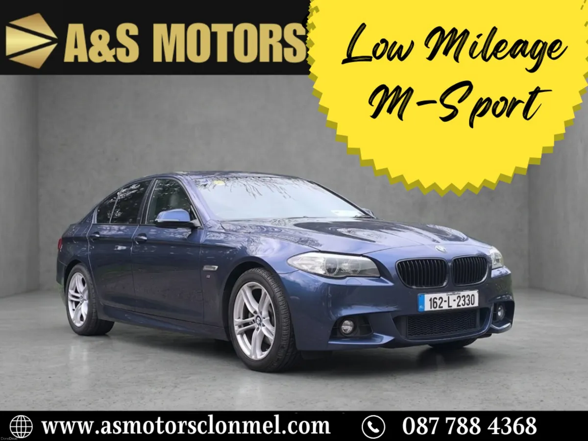 2016 BMW 520d M-Sport Auto Low Mileage - Image 1
