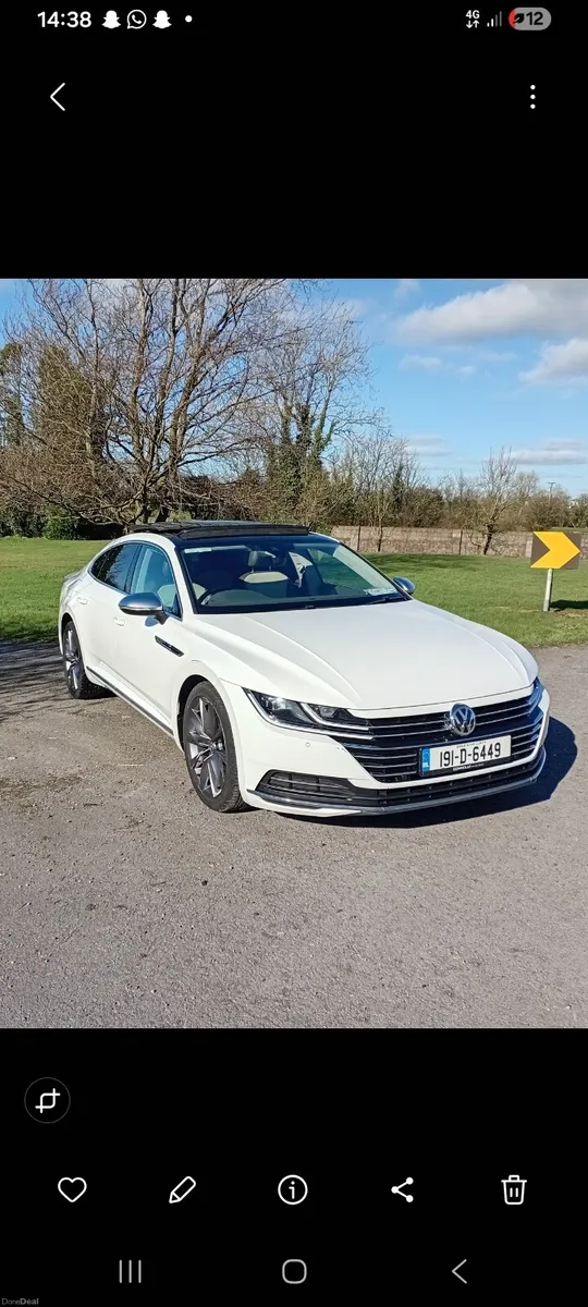 volkswagen arteon 2.0 tdi elegance d7f 150bhp - Image 1