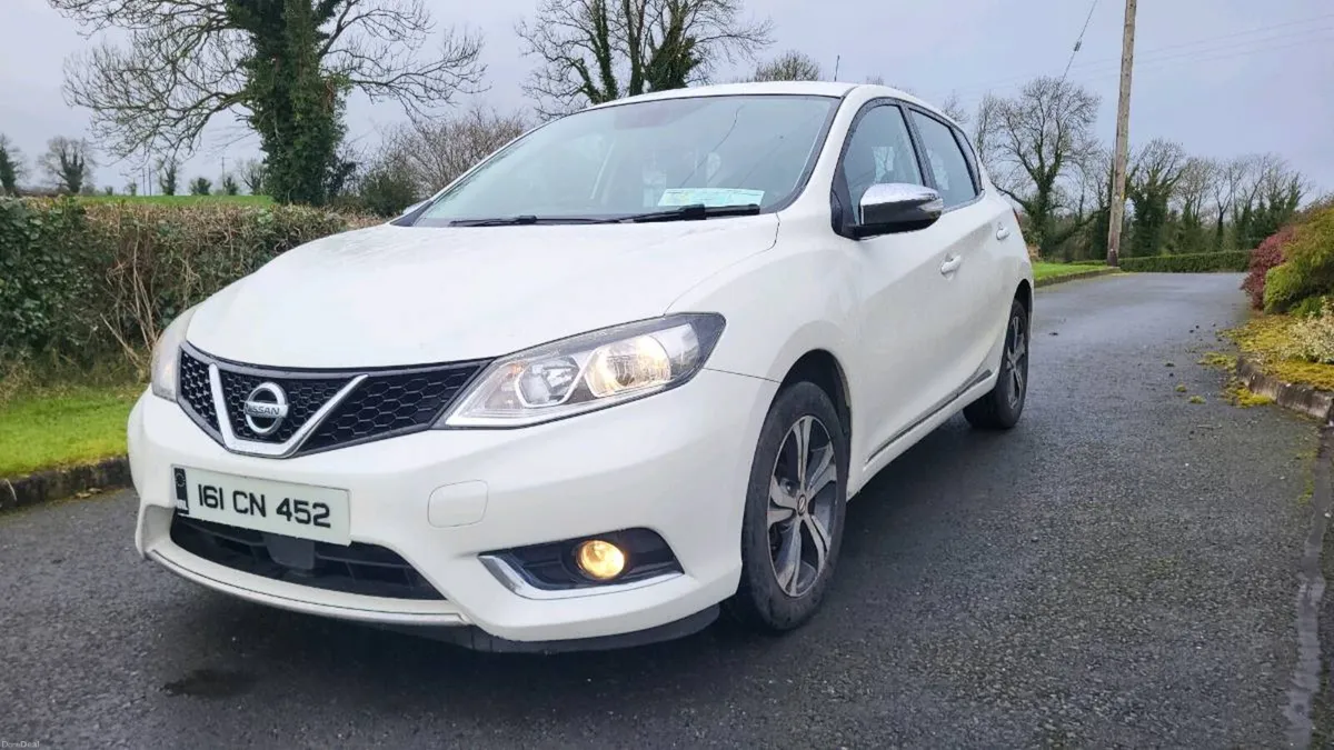 2016 Nissan pulser 1.5 DCi white one owner - Image 1