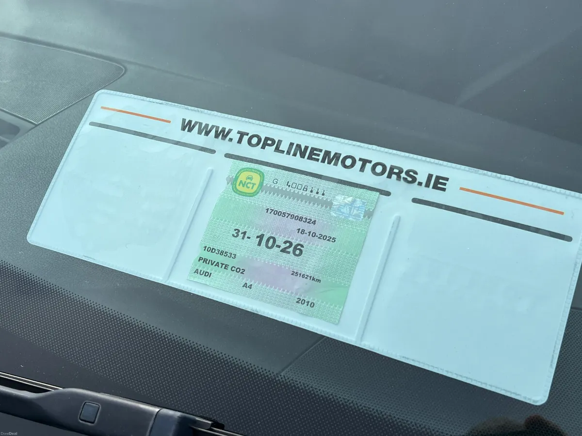 //Audi A4 2010 2.0TDI//NCTED//SERVICED// - Image 3