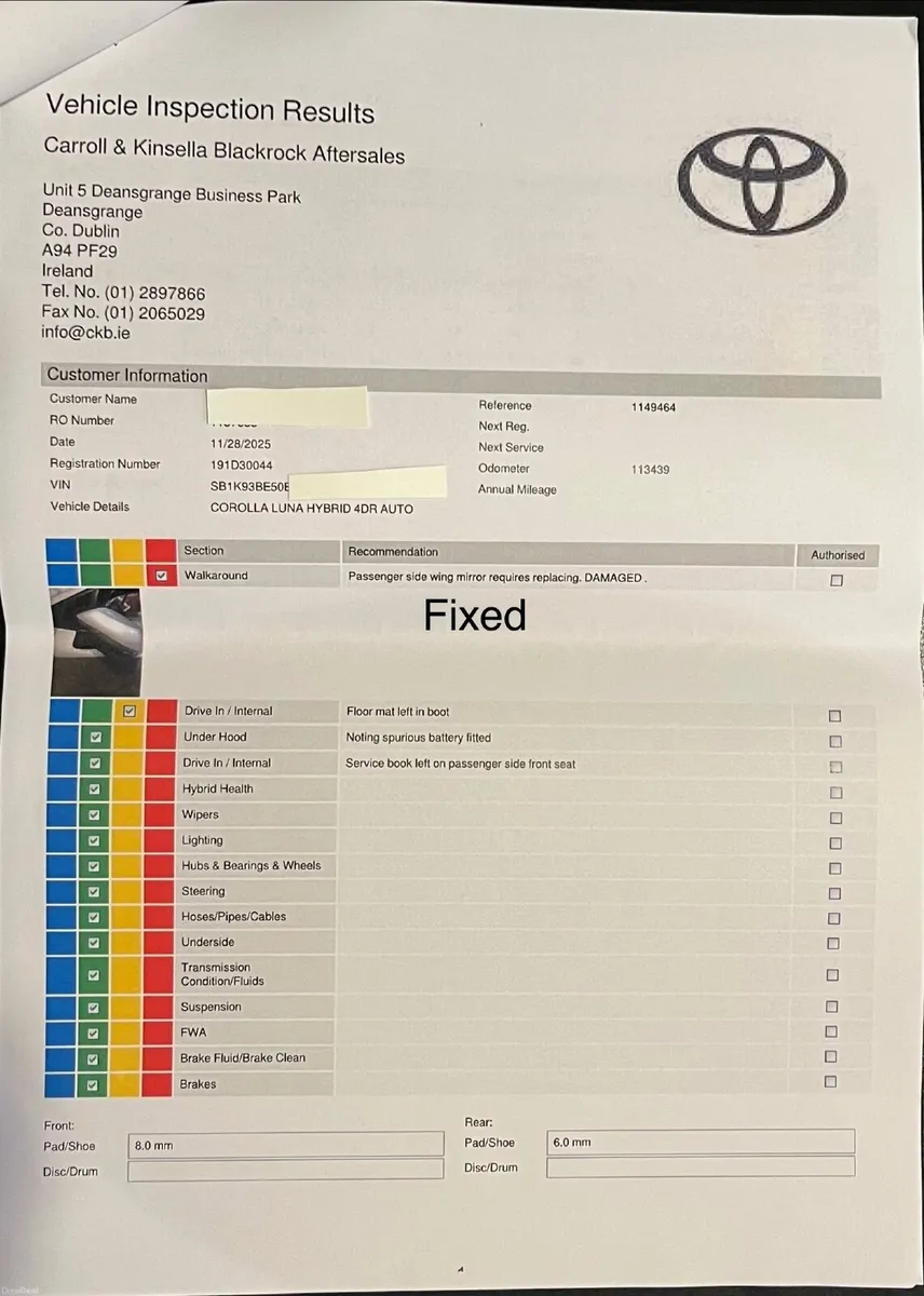 Quick Sale - 2019 Toyota Corolla Luna Hybrid - Image 4