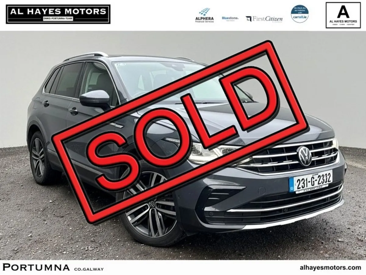 Volkswagen Tiguan SOLD SOLD SOLD - Image 1