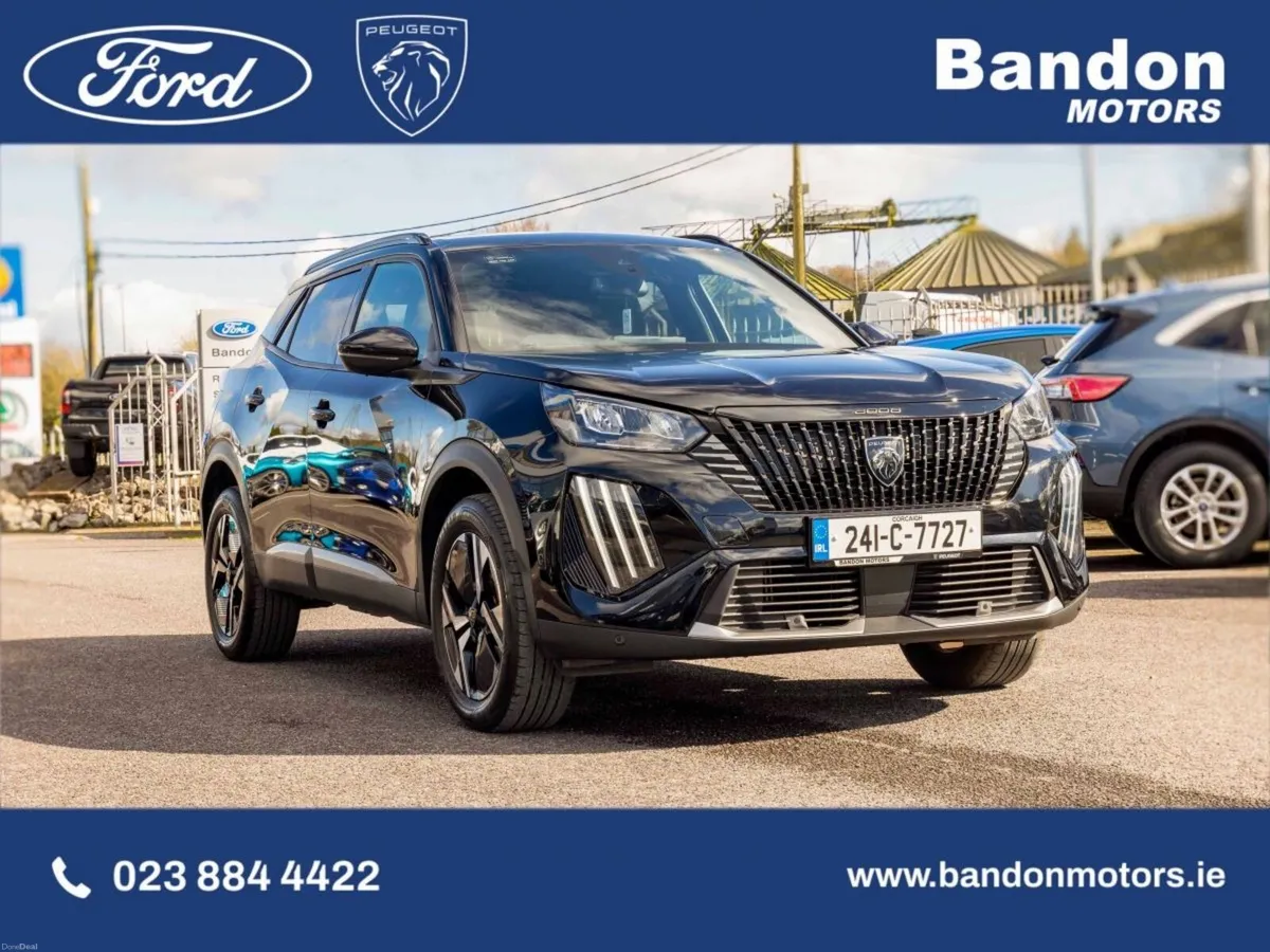 Peugeot 2008 2024 Peugeot 2008 Black 1.2 Puretech - Image 1