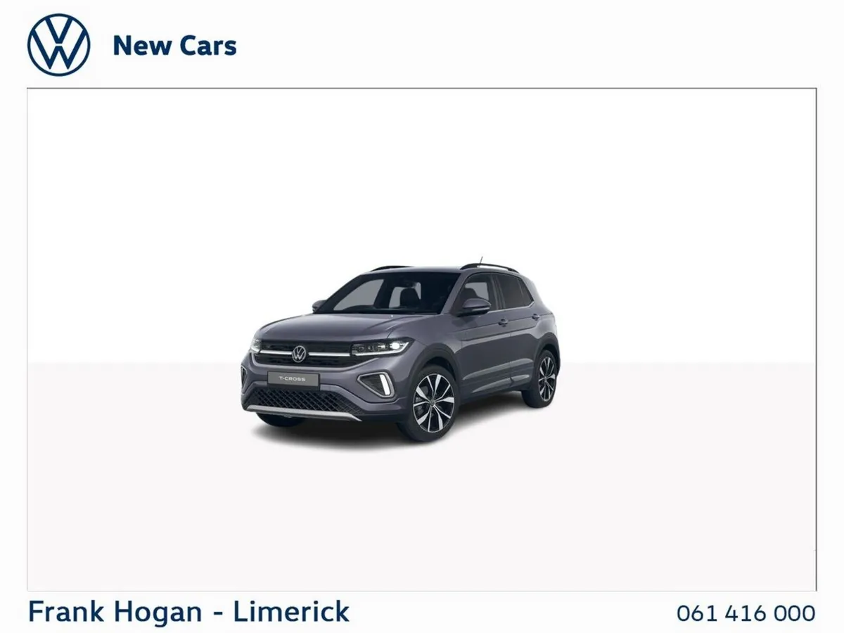Volkswagen T-Cross R-Line 1.0TSI 6 Speed Manual - Image 1