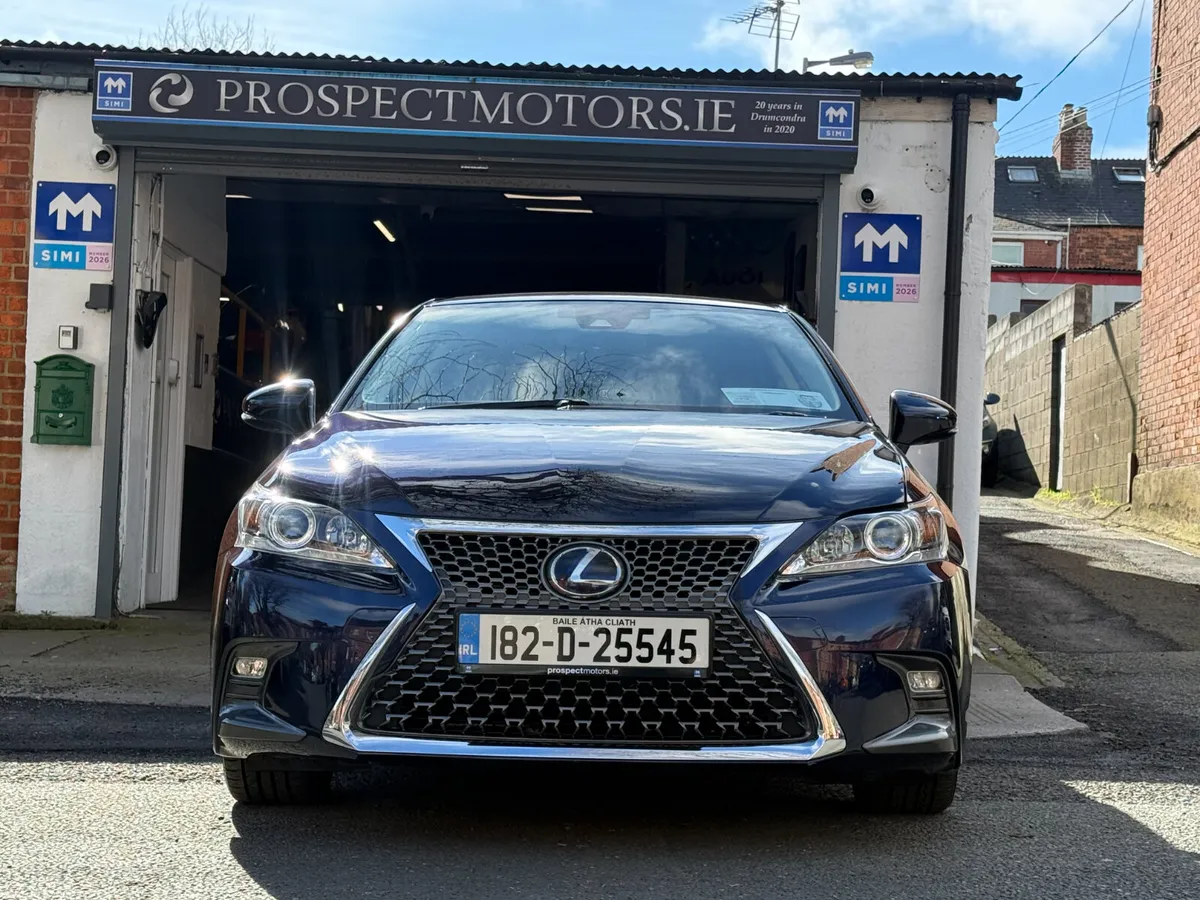 2018 Lexus CT200, Hybrid Automatic, New Nct 03/28, - Image 2