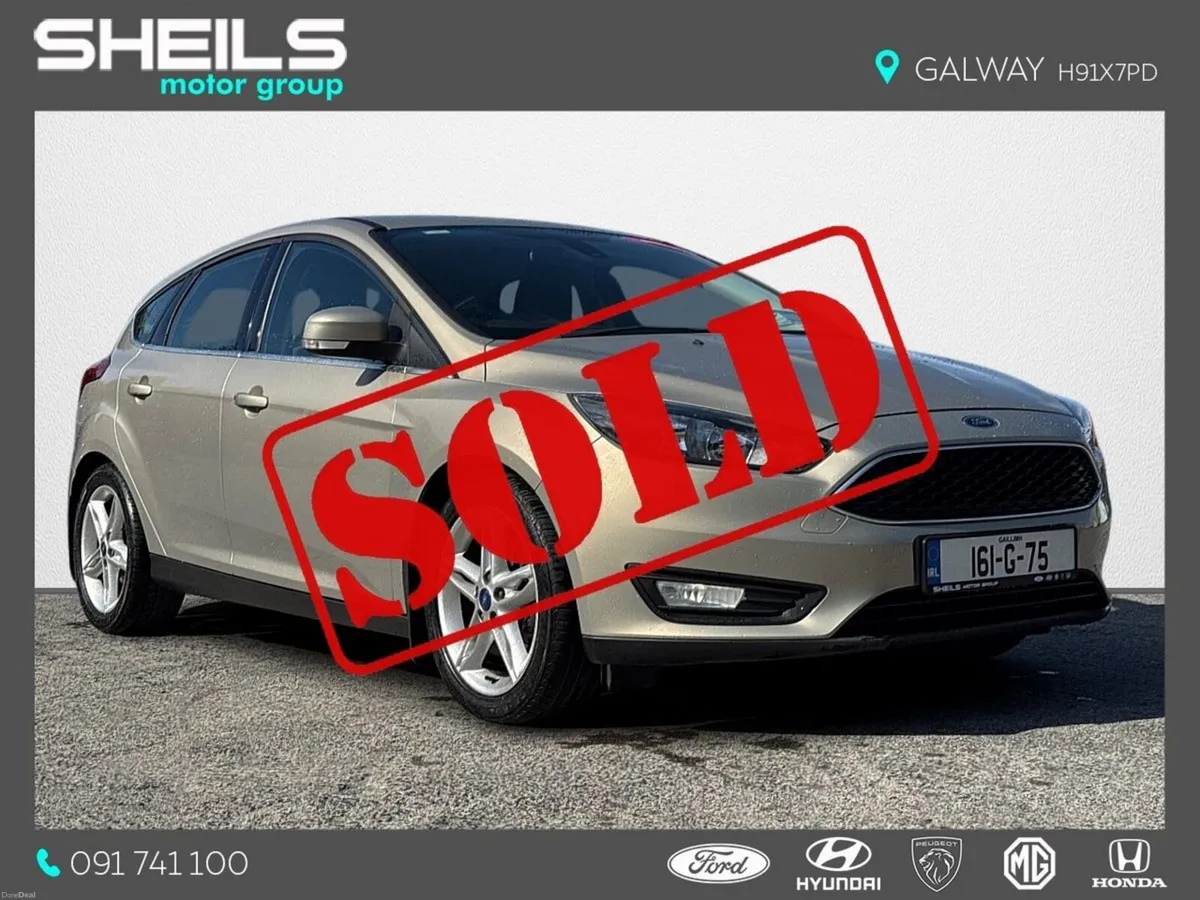 Ford Focus 1.0 Ecoboost Turbo 100PS Zetec - Image 1