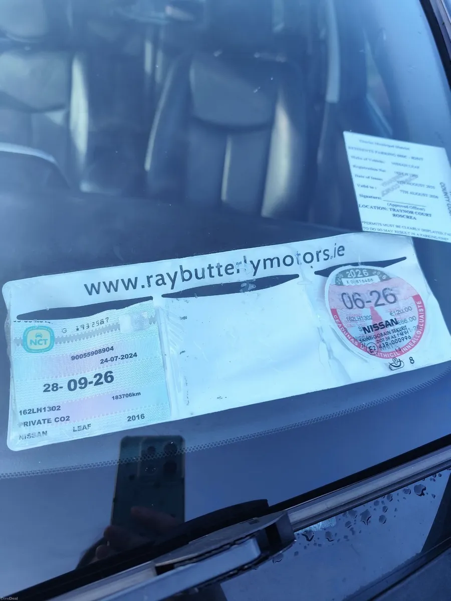 Nissan Leaf 2016 – Full Spec – Very Cheap to Run - Image 3