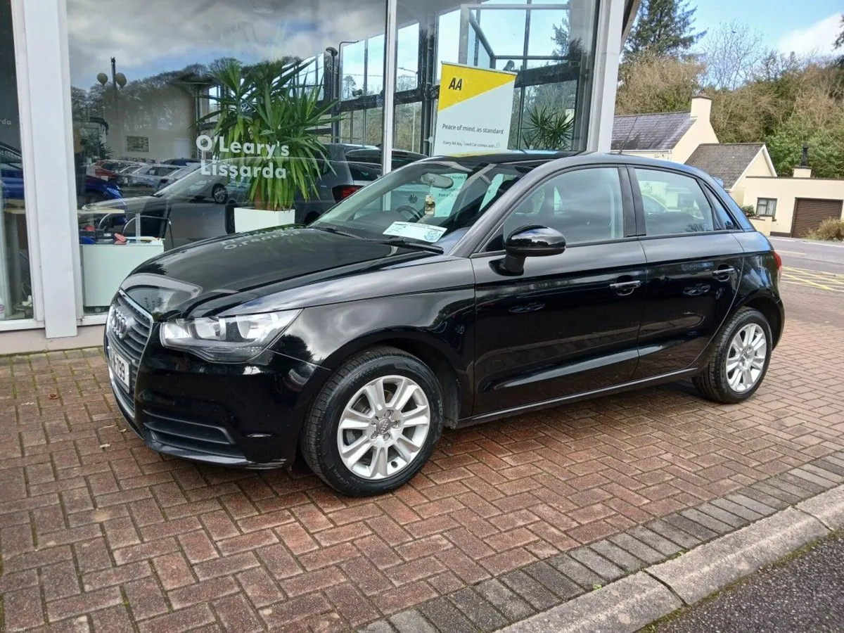 Audi A1 1.6 TDI 90BHP  SPORTBACK, BLACK. - Image 2